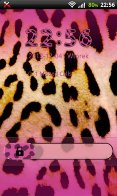 GO Locker Pink Leopard Theme android App screenshot 0