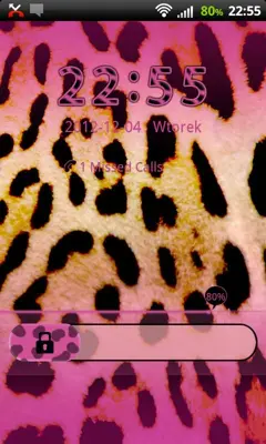 GO Locker Pink Leopard Theme android App screenshot 2